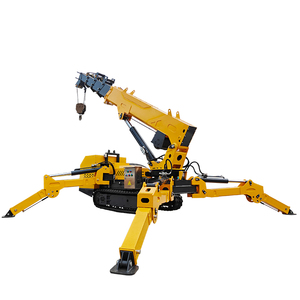 Maideen CE Bersertifikat 3 Ton Spider <span class=keywords><strong>Crane</strong></span> Crawler Hoist Tinggi Angkat 8m Boom 2.8m-8m <span class=keywords><strong>Radius</strong></span> Kerja 8.3m Kemampuan Menaikkan Beban 20 Grade 380V 1 - Product Image 2