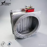 STARLIGHT CHUTES SC Amortisseur de chaleur en acier inoxydable haute température pour usine chimique et ventilation de tunnel, personnalisable