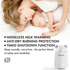 Calentador de leche para bebés de marca privada, silencioso, con 4 temperaturas ajustables, fácil de usar, calentador de leche materna - Product Image 6