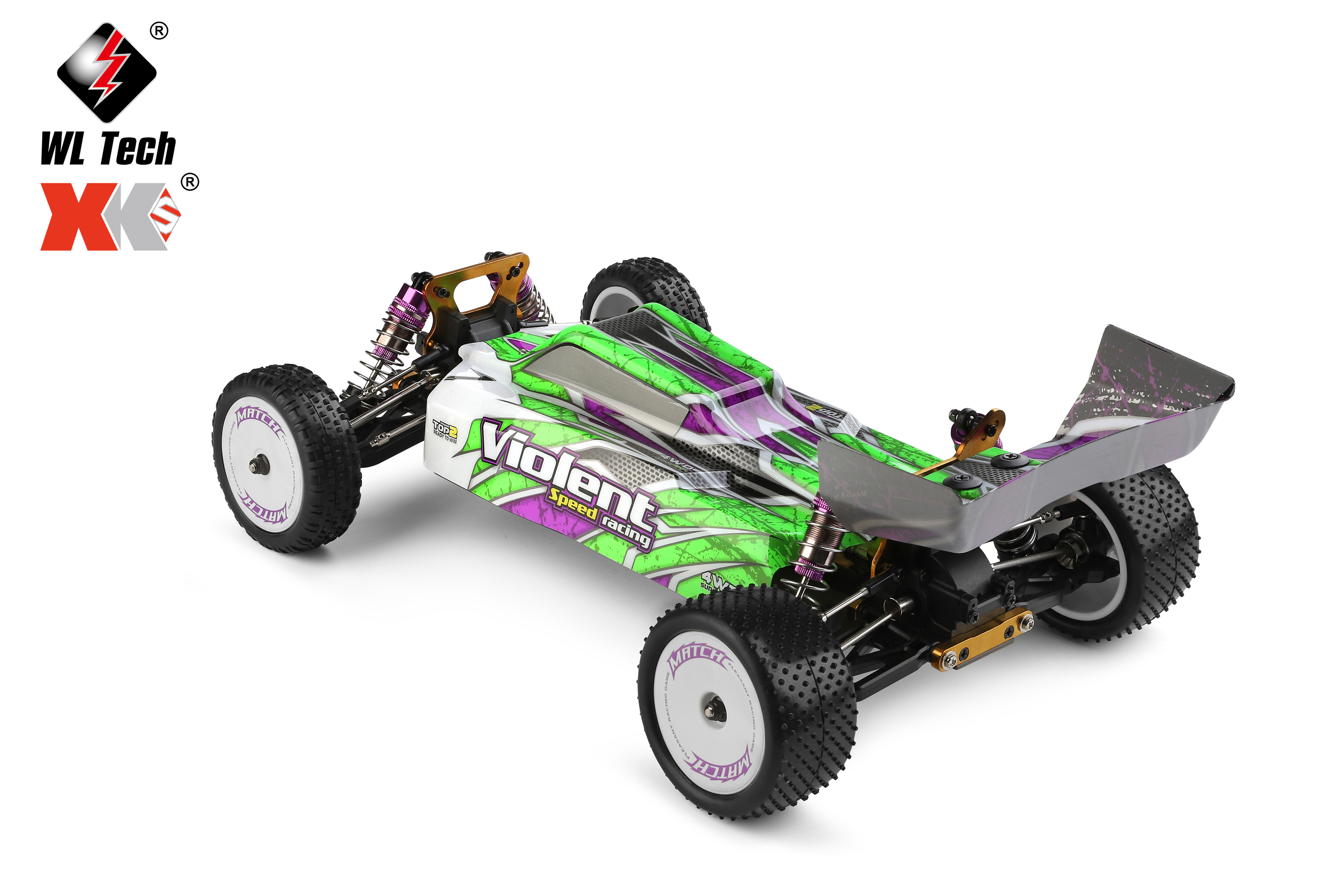 Latest XK WLToys 104002 RC Car 1/10 Scale 4WD 60KM/H High Speed
