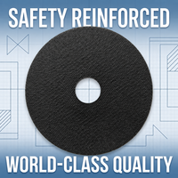 Disque de découpe abrasif pour meuleuse d'angle 5 pouces T41 125 mm pour acier, personnalisable OEM, certifié ISO9001, marque CUSTO, garantie 3 ans