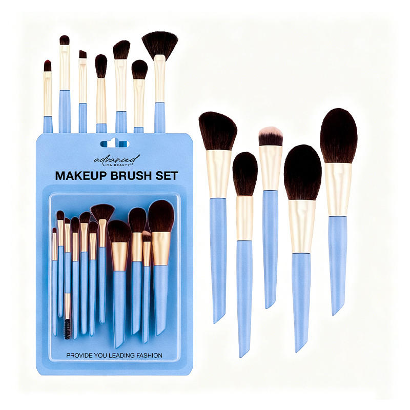 Blue Makeup Brush sets