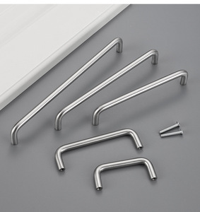 Manija Moderna en Forma de U de Acero Inoxidable Sólido, Herraje Resistente para Gabinetes, Cajones, Cajas Eléctricas y Maquinaria - Product Image 5