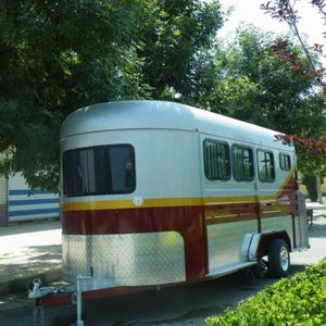 HERUI Australia Standard 3-Horse Float <b>Trailer</b> with Angle Load High Quality 4T Payload Double Axle Electric Brakes - Product Image 5