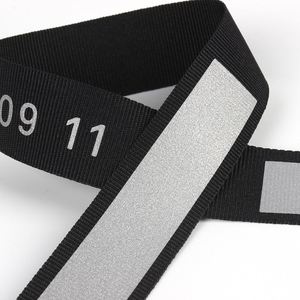 Wholesale Custom Print <b>Webbing</b> Tape Waist Web Band Polyester Non Elastic Straps - Product Image 3