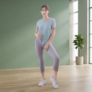 Leggings slim taille serrée pantalons de fitness collants fabriqués à Taiwan OEM ODM - Product Image 1