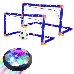 RX3386B Hover Soccer Ball Set Com Objetivo Air Soccer Espuma Interior Bumper Flutuante Brinquedo De Futebol Para Crianças Presentes