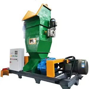 Compact EPS expanded polystyrene thermocol hot melt waste foam melter recycling production machine line for styrofoam recycling