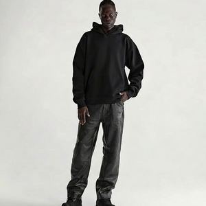 Sudaderas con Capucha de Moda Y2K de Algodón Oversized Pulóver con Logo Personalizado Ropa de Calle Unisex de Alto Gramaje Sudaderas Holgadas de Moda Ropa Unisex - Product Image 4