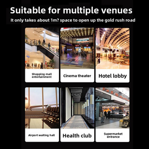 Einkaufszentrum Münzbetriebener Incentive-Massagestuhl mit Schwerelosigkeits-Effekt 3D/4D Kommerzieller Tragbarer Massagestuhl mit Ganzkörper-Airbag-<span class=keywords><strong>Massage</strong></span> - Product Image 4