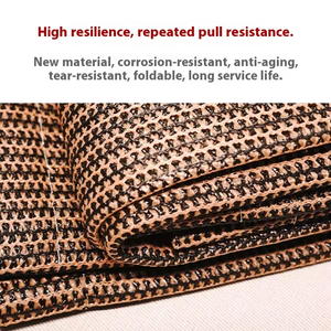 좋은 품질 야채 커피 색 그늘 그물 농장 90% 80% 70% 60% 음영 메쉬 패브릭 차양 천 - Product Image 6