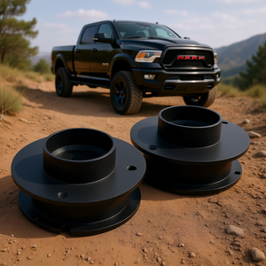 Kit de Elevación Delantera de 2.5 Pulgadas para Ram 2500 3500, Accesorio para Camioneta, Acero Negro - Product Image 2