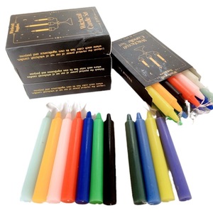 40 Bougies Magiques Colorées à Longue Tige Sans Fumée – Vente en Gros pour Dîners Romantiques et Décoration de Fêtes à la Lumière des Bougies - Product Image 5