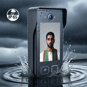 กริ่งประตูอัจฉริยะ Hiwink 2MP พร้อมระบบจดจำใบหน้าและเส้นเลือดใต้ผิวหนัง กันน้ำ รองรับเสียงสองทาง ปรับแต่งโลโก้ได้ ใช้พลังงานจากแบตเตอรี่ โซลูชั่นไร้สาย - Product Image 5