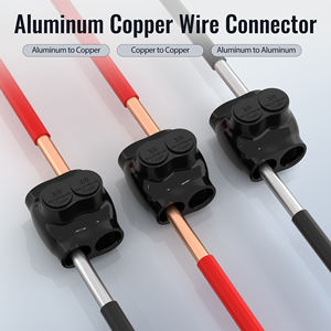 耐用的<span class=keywords><strong>2</strong></span>端口铝接头连接器双面绝缘电线块重型电缆连接器 - Product Image 3