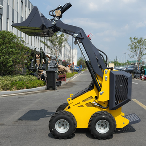 Kruippakje-Type Wiel Glijlader, Multi-Functionele Vorkheftruck Voor Bouwplaatsen, Uitgebreide Lader, Vorkheftruck - Product Image 2