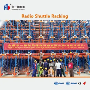 Heavy Duty Rack Radio Shuttle Rack For Warehouse Storage Pallet Runner Rack Shuttle Rack