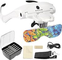 Ml-D001 LED Headband Magnifier Glasses