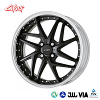 Rines de Aleación Forjados en Aluminio WORK RIZALTADO MESH2, 2 Piezas, 4x100, Diseño Invertido Completo para Toyota GR86, Honda, Subaru, Mazda, Polo, Audi TT