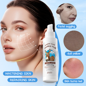 ZOZU Sérum facial au <span class=keywords><strong>lait</strong></span> <span class=keywords><strong>d</strong></span>'<span class=keywords><strong>ânesse</strong></span> de marque privée Vitamine C Essence Soins de la peau Sérum <span class=keywords><strong>visage</strong></span> anti-rides Produits de beauté - Product Image 3