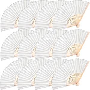 Hand <b>Fan</b> Logo Bamboo Promotional Gift Portable Custom Printed Folding Advertising Brand Summer Business Gift - Product Image 1