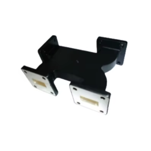 Diviseur/combineur de puissance en aluminium Guide d'ondes à 90 ° Transmission de signaux de communication par micro-ondes - Product Image 4