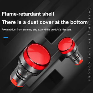 22mm AD16-22DVA redondo LED <span class=keywords><strong>de</strong></span> pantalla Dual <span class=keywords><strong>de</strong></span> Ampermeter del voltímetro del 60-500V amperímetro Digital <span class=keywords><strong>de</strong></span> corriente <span class=keywords><strong>de</strong></span> voltaje amperios medidor Indicador <span class=keywords><strong>de</strong></span> - Product Image 3