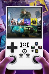 Consola de Juegos Portátil RK3326 Mali-G31 con 1GB de RAM, 8GB de Almacenamiento, Ranura Dual para Tarjetas TF, 256GB/512GB, Carga Rápida Tipo-C, Tecla de Descompresión, Linux R36 Max - Product Image 4