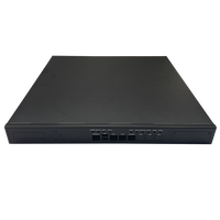 Meirir MRR-0235 Mini PC Firewall Router Secure 1U Server Rack Fabrikasi Lembaran Logam Baja Tahan Karat Toleransi 0.05MM