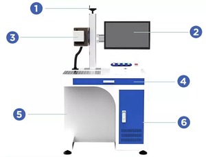 Máquina de Marcado Láser de Fibra Integrada Bluetimes Raycus 20/30/50/100W, Fuente Láser de Calidad Garantizada, Compatible con Archivos DWG/<span class=keywords><strong>BMP</strong></span>/DXF - Product Image 3