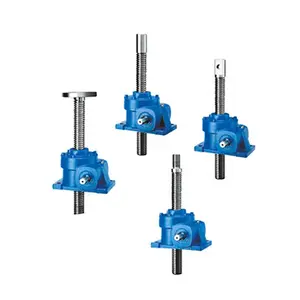 SWL worm mechanical screw jack lifter speed reduction gears heavy duty screw jacks screw reducer manual lifting jacks lifter