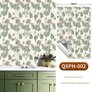 Carta da Parati Adesiva Stile Francese Retrò Floreale, Impermeabile, Autoadesiva, <span class=keywords><strong>per</strong></span> Decorazione Casa - Product Image 5