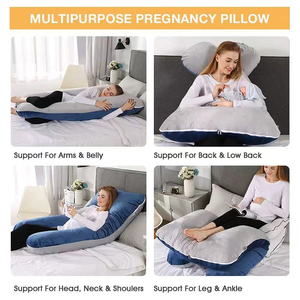 Vente chaude oreiller <span class=keywords><strong>de</strong></span> maternité d'allaitement u forme côté oreiller <span class=keywords><strong>de</strong></span> couchage coussins pour les femmes enceintes - Product Image 4