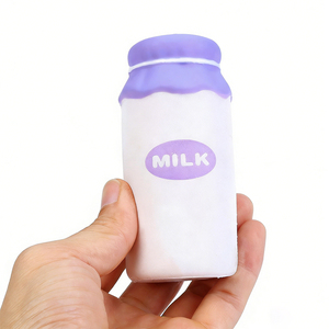 Most Popular Pu Foam Milk Bottle Slow Rebound Stress Relieve Squeeze <b>Squishy</b> Promotional Toys Birthday Gift for Kids and Adults - Product Image 2