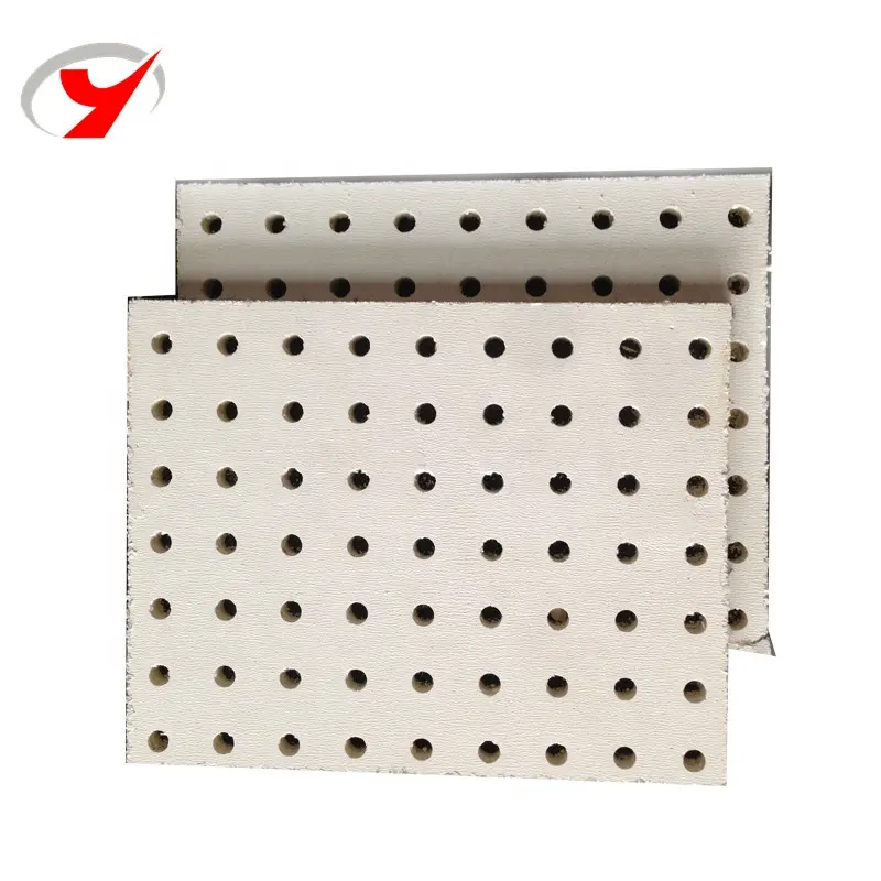 MGO Fireproof Soundproof Perforated Acoustic panels For Ceiling/Wall