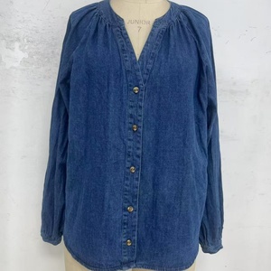 Blouses en tricot d'été pour femmes grandes tailles, vêtements pour femmes, blouses à manches longues, tops et blouses décontractés et élégants pour femmes - Product Image 5