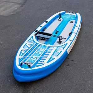 Señuelo de pesca, tabla de surf Funwater inflable, remo, tabla de medida de pesca, pez, nuevo diseño, 2023