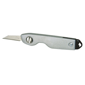 Couteau pliant à lame métallique, design compact, outil utilitaire de poche - Product Image 1