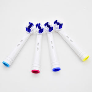 Têtes de <span class=keywords><strong>brosse</strong></span> à dents électriques intelligentes EB-20P brevetées, interchangeables, lot de 4, avec poils moyens Dupont, pour la santé des gencives à domicile - Product Image 6