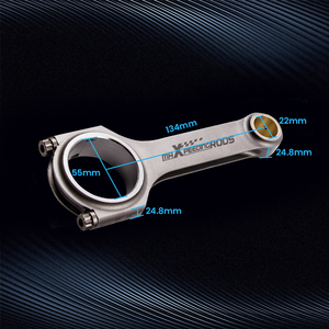 Maxpeedingrods Nuevas bielas para Opel Vauxhall Carlton 2.4L CIH 134 mm H Beam 4340 EN24 Fabricación - Product Image 6