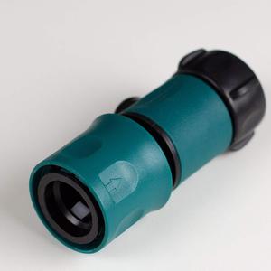 Conector de Tubería de Agua de 3/4 Pulgadas, Válvula de Control de Acoplamiento Rápido de Plástico para Riego de Jardín - Product Image 1