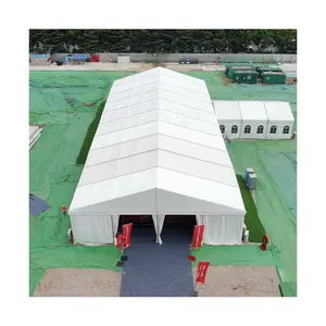 خيمة مضادة للماء كبيرة مؤقتة للمناطق الخارجية سهلة التركيب خيام صناعية عالية التحمل