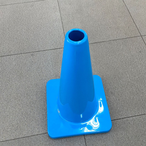 Giao Hàng Nhanh Chóng Bền PVC Phản Quang Đàn Hồi Đường Cone 12 18 28 36 Inch An Toàn Đường An Toàn Cone Va Chạm Giao Thông Cone - Product Image 4
