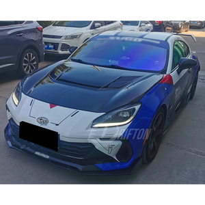 ฝากระโปรงคาร์บอนไฟเบอร์แบบแห้งสไตล์ VRS ใหม่ สำหรับ Subaru BRZ ZD8 Toyota GR86 ZN8 2022-2025 ฝาครอบเครื่องยนต์แบบ Bolt-On สีดำ - Product Image 3