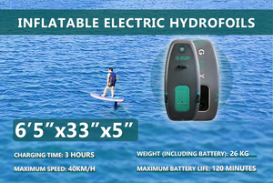 Tabla de SUP Inflable Ligera con Hidroala, Control Remoto, Materiales EVA/PVC, Bolsa de Transporte, Directo de Fábrica - Product Image 3