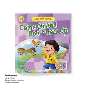 Libro de Pasatiempos para Niños con Impresión Personalizada, Libro Ilustrado en <span class=keywords><strong>Inglés</strong></span> para el Desarrollo de Intereses Infantiles, Libro de Lectura para Grupos de Jardín de Infancia al por Mayor - Product Image 1