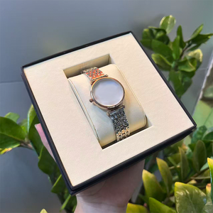 Rectangular <b>Watch</b> Box With Faux Leather Interior Protective <b>Case</b> For <b>Watch</b> Storage - Product Image 3