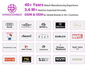 Montre sport à quartz Undecember en gros, verre saphir, résistance à l'eau 5 ATM, montres à quartz pour hommes avec <span class=keywords><strong>chronographe</strong></span>/date/jour - Product Image 4