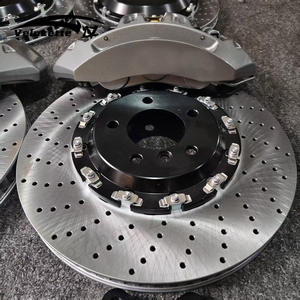 Rueda delantera 6 Pistón Freno grande Rueda trasera 4 Pistón Pinza Kit 380 mm Rotor Racing Brake Kit para <span class=keywords><strong>BMW</strong></span> X5 F15 F30 e46 e39 E30 e92 - Product Image 2