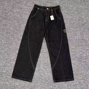 <span class=keywords><strong>Jeans</strong></span> di Lusso da <span class=keywords><strong>Uomo</strong></span> Mertra, Denim Scuro, Stile Americano High Street, Marchio Personalizzato, Pantaloni Vintage Mertra per <span class=keywords><strong>Uomo</strong></span> - Product Image 2